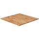 Vidaxl - Dessus de table carré Marron clair40x40x1,5cm Bois chêne traité