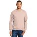 Jerzees 562 Adult NuBlend Fleece Crew T-Shirt in Blush Pink size XL | Cotton Polyester 562MR, 562M