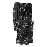 Men's Big & Tall Lightweight Cotton Jersey Pajama Pants by KingSize in Crown (Size 7XL)