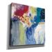 Orren Ellis 'Sparkle Abstract III' By Silvia Vassileva, Canvas Wall Art, 18"X18" Canvas in Blue | 18 H x 18 W x 0.5 D in | Wayfair