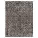 Black;brown;tan;gray Rectangle 5'3" x 7' Area Rug - Gertmenian Apollo Bruce Charcoal Gray/Ivory Modern Abstract Distressed Soft Polyester Area Rug 84.0 x 63.0 x 0.39 in black/brownPolyester | Wayfair