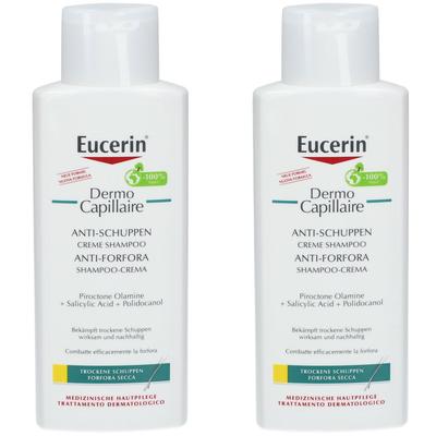 Eucerin DermoCapillaire Anti-Schuppen Creme Shamp. 2x250 ml Shampoo Image
