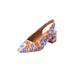 Women's The Mea Slingback by Comfortview in Multi Floral (Size 9 M)