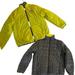 Disney Jackets & Coats | Nightmare Before Christmas Jack Skellington Reversible Puffer Jacket Mens 2xl | Color: Gray/Yellow | Size: Xxl