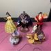Disney Toys | Five Disney The Beauty And The Beast Figures | Color: Red/Yellow | Size: Osg