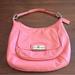 Coach Bags | Coach F22306 Kristin Leather Zipper Shoulder Hobo Bag Pink | Color: Pink | Size: Os