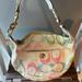 Coach Bags | Colorful Authentic Coach Hobo Style Small Bag | Color: White | Size: Os