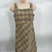 Burberry Dresses | Burberry Nova Check Dress | Color: Brown/Cream | Size: S