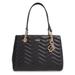 Kate Spade Bags | Kate Spade Reese Park Cournee Chevron Leather Bag | Color: Black | Size: Os