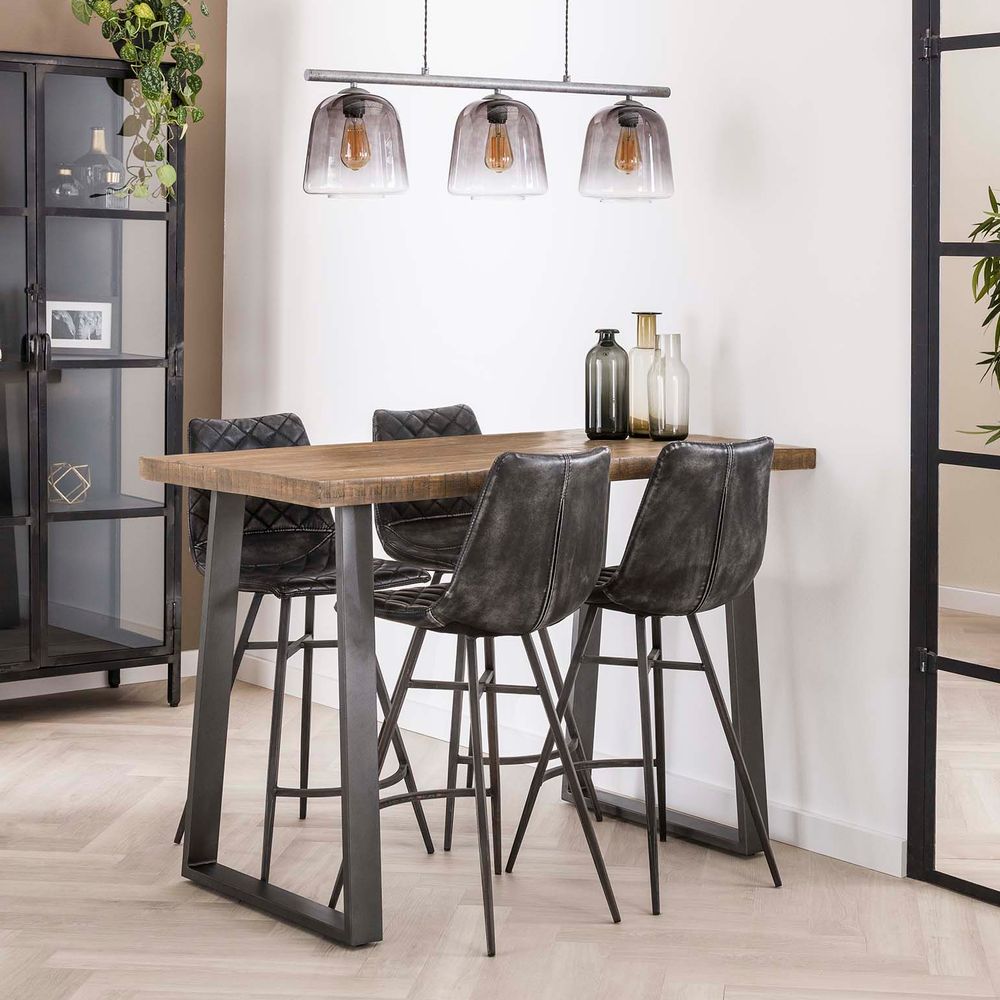 designline »Farmer« Bartisch Massiv mango weiss antique