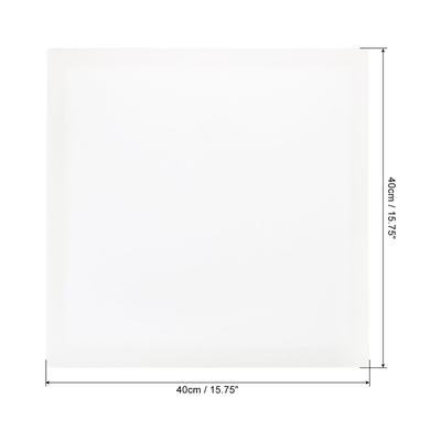 Painting Canvas Panels, 5 Pack 16x16 Inch Rectangle Blank Art Board, White