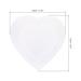 Painting Canvas Panels, 4 Pack 12x12 Inch Heart Shape Blank Art Board, White