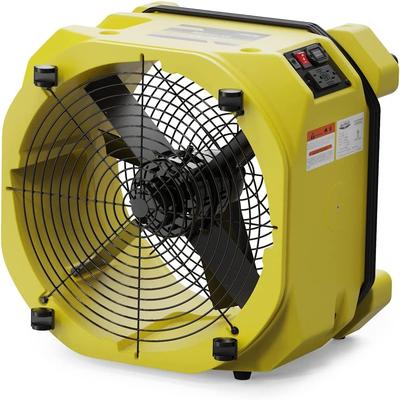ALORAIR 3000 CFM Axial Air Mover Floor Dryer, Industrial High Velocity Carpet Dryer/Floor Fan/Blower, Stackable, Daisy Chain