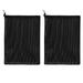 2Pcs Polyester Pond Pump Filter Bag Swimming Pool Pump Mesh Bag Pump Barrier Bag