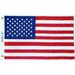 Annin Flagmakers 002440WE 30 in. X 48 in. Nyl-Glo U.S. Flag Embroidered