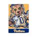 Evergreen Enterprises, Inc University Of Pittsburgh, Suede GDN Justin Patten in Blue/Brown/Yellow | 18 H x 12.5 W in | Wayfair 14S961JPA