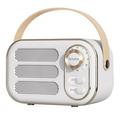 SEGUIRA Vintage Decorative Radio in White | 2.9 H x 5 W x 2.3 D in | Wayfair B87L54