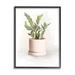 Stupell Industries Potted Herb Plant Minimal Gardening Framed Giclee Texturized Wall Art By House Fenway_aq-515 in Brown/Gray/Green | Wayfair