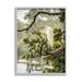 Stupell Industries Elegant Bird Perched Lakeside Tree Giclee Texturized Wall Art By Mary Lou Photography in Brown/Gray/Green | Wayfair