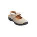 Extra Wide Width Women's The Joelle Sling by Comfortview in Oyster Pearl (Size 9 WW)