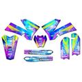 2006-2012 SX 105 SPACE KADET Galaxy Senge Graphics Base Kit Compatible with KTM