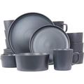 Latitude Run® Modern Round Porcelain Dinnerware Set, 20 Pieces, Serves 4 Includes Mug, Fruit Bowl, Bowl, Dessert Plate | Wayfair