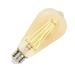 Westinghouse Lighting 5317800 6.5 Watt (60 Watt Equivalent) ST20 Dimmable Amber Filament LED Light Bulb Medium Base