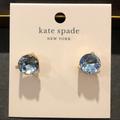 Kate Spade Jewelry | Kate Spade Light Blue ‘Rise And Shine’ Blue And Gold Earrings | Color: Blue/Gold | Size: Os