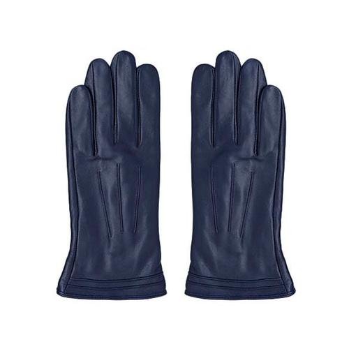 Lederhandschuhe J.JAYZ Gr. 7,5, blau Damen Handschuhe