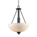 Trans Globe Lighting 70528 Mod Pod 3 Light 16 Wide Pendant - Black