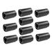 10 Pack AA to C Size Battery Adapter Case AA to C Size Spacers AA to Size C Battery Adapter Converter Case(Black)