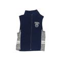 Quad Seven Vest: Blue Print Jackets & Outerwear - Size 4Toddler