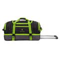 Travel Bag with Wheels | Holdall Bag | Lightweight Luggage Bag Weekend Travel Duffle Bag (Green, 30 Inches)