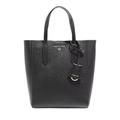 Michael Kors Women SM NS Shopper Tote Bag, Black, 25.4 X 26 X 9.5 cm