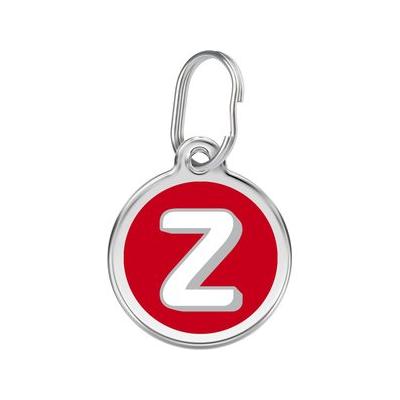 Red Dingo Alphabet Stainless Steel Personalized Dog & Cat ID Tag, Letter Z, Medium