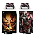 God of War-Autocollant de peau de disque standard PS5 housse de décalcomanie pour console