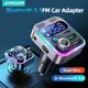 Adaptateur Bluetooth pour voiture QC3.0 48W transmetteur FM 5.3 double micro puissant son de