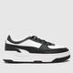 PUMA cali dream trainers in black & white