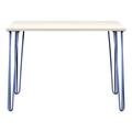 Schreibtisch »MultiRange« weiß Oxfordblau, Bisley, 100x74x60 cm