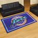 Indigo 88 x 60 x 0.5 in Kitchen Mat - FANMATS Utah Jazz_NBA Retro Utah Jazz 5Ft. X 8 Ft. Plush Area Rug, Nylon | 88 H x 60 W x 0.5 D in | Wayfair