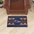 Blue/Orange 30 x 19 x 0.25 in Kitchen Mat - FANMATS UTSA_UTSA Roadrunners Holiday Sweater Starter Mat Accent Rug - 19In. X 30In. Plastic | Wayfair