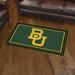 Black/Green 36 x 60 x 0.5 in Kitchen Mat - FANMATS Baylor_Baylor Bears 3Ft. X 5Ft. Plush Area Rug Plastic | 36 H x 60 W x 0.5 D in | Wayfair 26915