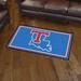 Blue 60 x 36 x 0.5 in Kitchen Mat - FANMATS Louisiana Tech_Louisiana Tech Bulldogs 3Ft. X 5Ft. Plush Area Rug Plastic | Wayfair 26952