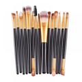 15 Pcs/set Women Foundation Eyeshadow Eyeliner Lip Brand Make Up Eye Brushes Set Professional Cosmetic Makeup Brush