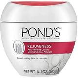 Pond s Anti-Wrinkle Face Cream Anti-Aging Face Moisturizer With Alpha Hydroxy Acid and Collagen 14.1 oz
