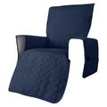 QIIBURR Recliner Chair Covers for Reclining Chair Waterproof Recliner Sofa Towel Anti-dirty Pet Sofa Cushion Solid Color Rocking Chair Massage Chair Sofa Protection Cover Towel Recliner Chair Cover M