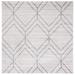 Gray 48 x 0.3543 in Indoor Area Rug - Corrigan Studio® Jain Geometric Light Area Rug Polypropylene | 48 W x 0.3543 D in | Wayfair
