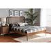 Alcott Hill® Solid Wood Platform Bed Wood in Brown | 47.24 H x 57.99 W x 79.52 D in | Wayfair B53CA6E67FBD4E9A8FB5CDA2DAE66CFA