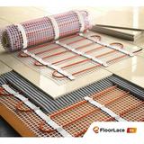 FloorLace FITâ€“Electric In-Floor Heating Self-Adhesive Mat (120V 40 SQFT)