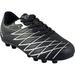 Vizari Unisex-Kid s Youth and Junior Boca Firm Ground (FG) Soccer Shoe | Color - Black / White | Size - 5